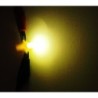 LED COB B8.3D B8.3d 12V 1.2W cu suport galben pentru iluminarea BAX 431919040