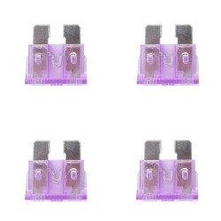 4x 35A automotive knife fuse 19mm plate standard ATO ATC
