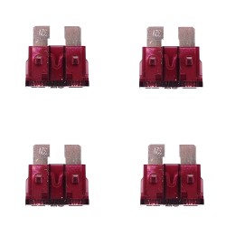 4x 40A automotive knife fuse 19mm plate standard ATO ATC