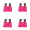 4x 50A automotive knife fuse 19mm plate standard ATO ATC