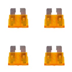 4x 5A automotive knife fuse 19mm plate standard ATO ATC