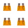 4x 5A automotive knife fuse 19mm plate standard ATO ATC