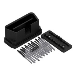 ZOBD mini set ABS OBD OBD2 carcasă plug conector negru conector din plastic