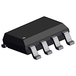 TP4056 Li-Pol Li-Ion 3.7V 1S 1A SOP8 încărcător