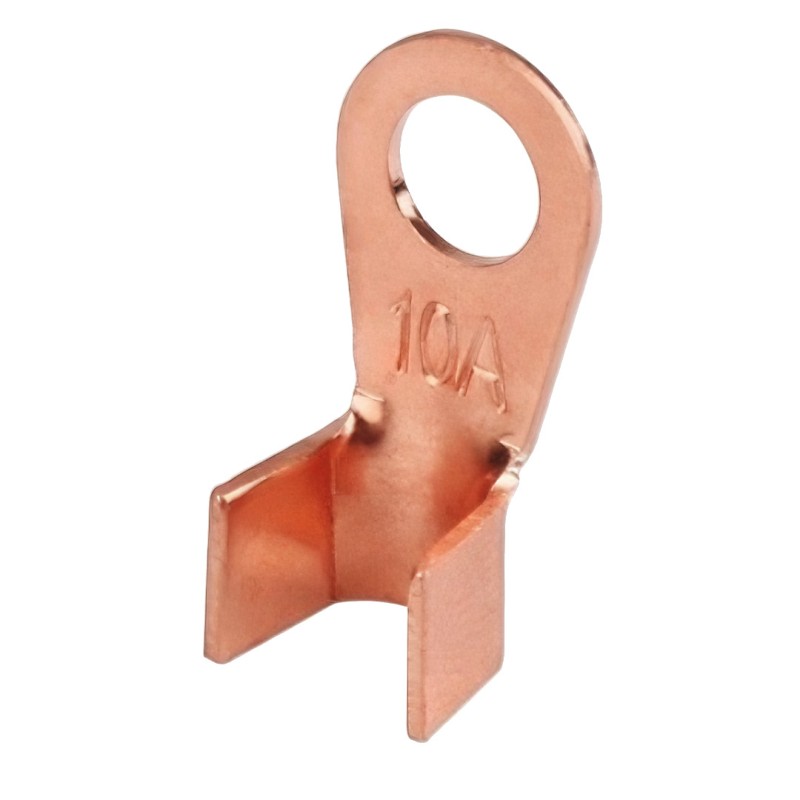 Conector terminal inelar de cupru sertizat 10A 5.3mm