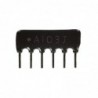 Rezistor scara 6x 10K A6P-10K A103J serie matrice 1/8W 5% SIP-6