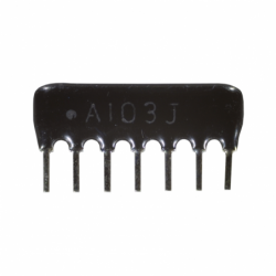 Rezistor scară 7x 10K A7P-10K A103J serie matrice 1/8W 5% SIP-7