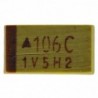 Tantalum capacitor 16v 10uF 106C 10% SMD C 6032 6.0 × 3.2 × 2.5 mm