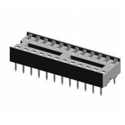 Soclu IC DIP24 simplu 2.54mm