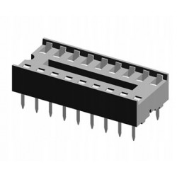 Soclu IC DIP18 simplu 2.54mm