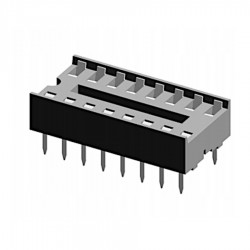 Soclu IC DIP16 simplu 2.54mm