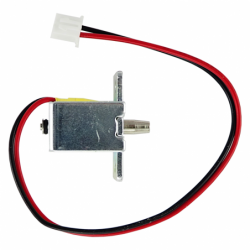 Zamek elektromagnetyczny 12V z bolcem chowanym push-pull bolcowy