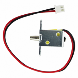 Zamek elektromagnetyczny 12V z bolcem chowanym push-pull bolcowy