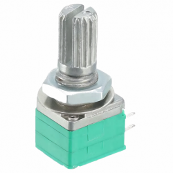 Potencjometr A50K 50k logarytmiczny stereo 6pin audio precyzyjny 10% RK097G