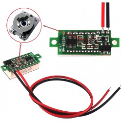Voltmetru tester contor roșu 0,28 inch 2pin