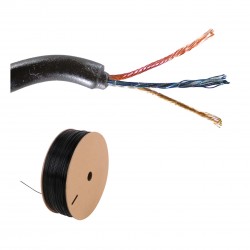Headphone cable lacquered rubber 2mm
