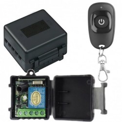 Zdalne sterowanie zamka elektromagnetycznego z pilotem do lodówki 12V czarn