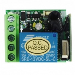 Zdalne sterowanie zamka elektromagnetycznego z pilotem do lodówki 12V czarn