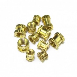 6x Wkładka gwintowana metryczna M3 4x4 mm zgrzewana wtapiana do naprawy