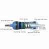 Rezystor 4.7 Ohm tolerancja 1% precyzyjny moc 3W 4.7R 5x16mm metalizowany