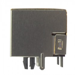 RJ45 8p8c priză orizontală ecranată RJ45 cu LED-uri cu 8 pini