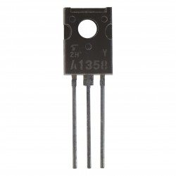 2SA1358 A1358 A1358 PNP 120V 1A TO126 tranzistor audio HFE Y teste de rating