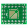 2x Adapter dwustronny PCB TQFP FQFP LQFP 32 44 64 80 100 0.5mm 0.8mm na DIP