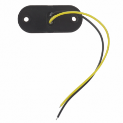 Obrysówka LED lampka 6v 12v 24v pomarańczowa bok woodoporna homologacja