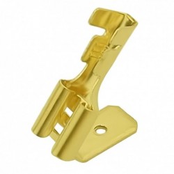 Konektor żeński 6.3mm rozdzielacz samochodowy wsuwka złota GDJ6212-6.3B