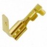 Konektor żeński 6.3mm rozdzielacz samochodowy wsuwka złota GDJ6212-6.3B