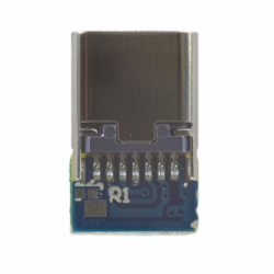 Zestaw gniazdo + wtyk USB 3.1 3A 20V na PCB lutowane