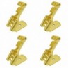 4x Konektor żeński 6.3mm rozdzielacz samochodowy wsuwka złota GDJ6212-6.3B