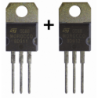 BD911 + BD912 para komplementarna HFE 100V 15A TO220 MOROCCO testowane