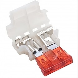 Car fuse holder 19mm crimped