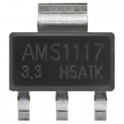 10x AMS1117-3,3V stabilizátor napětí 1A 3,3V SOT223