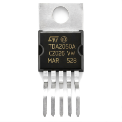 TDA205050A amplificator mono 35W RMS 50W vârf 4 și 8 Ohm clasa AB TO220-5