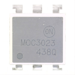 MOC3023 optotriac 5mA optocoupler DIP6 white