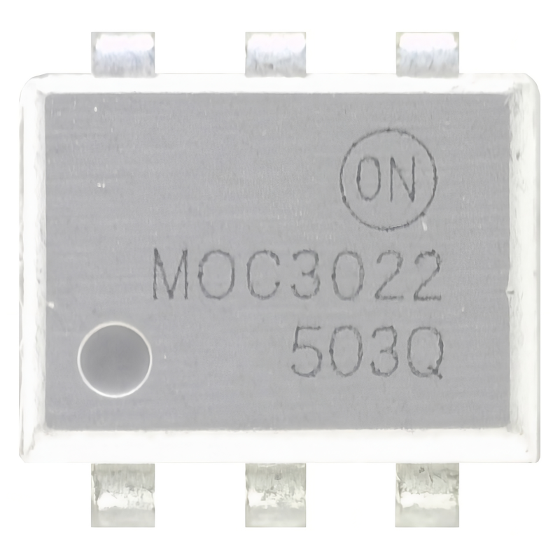 MOC3022 optotriak transoptor 10mA DIP6 biały