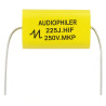 AUDIO capacitor 2.2uF 225 MKP replacement MKT film hiss highs