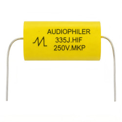 AUDIO capacitor 3.3uF 335 MKP replacement MKT film hiss highs