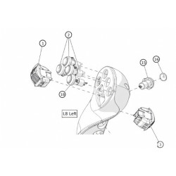 SVAB HECRII roller plan 0.7-4.3V 166800 P-0003564 thumb roller