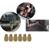 6x Podkładka calowa dystans płyty głównej 6-32 6mm mosiężny spacer
