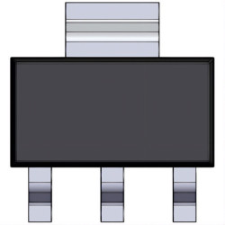BFU590 BFU590GX BFU590G tranzystor RF NPN 30V 300mA 8.5GHz 2W SOT223