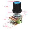 50k stereo audio linear potentiometer + knob
