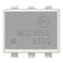 MOC3052 optotriak transoptor 10mA 600V DIP6 biały zamiennik MOC3022