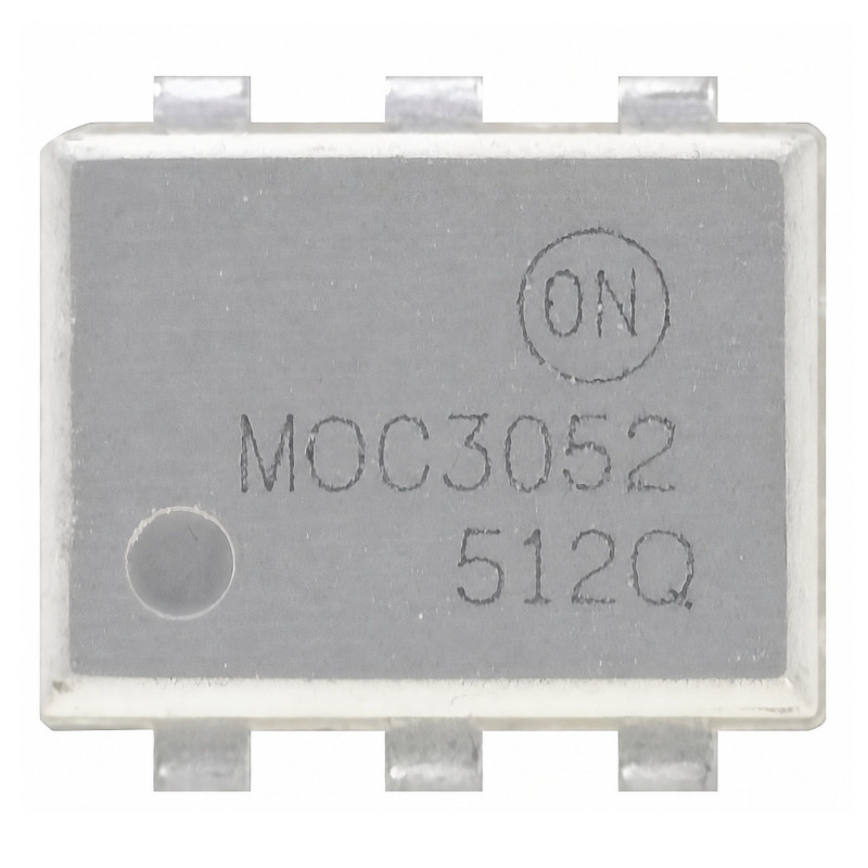 MOC3052 optotriak transoptor 10mA 600V DIP6 biały zamiennik MOC3022