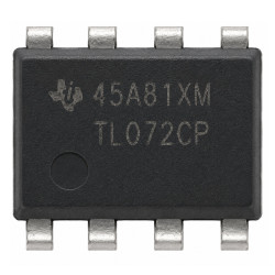 TL072CP niskoszumny wzmacniacz operacyjny JFET opamp DIP8