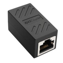 Przedłużacz RJ45 8P8C łącznik adapter beczka Ethernet Cat5 Cat6 żeński