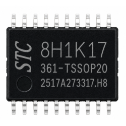 STC8H1K17-36I  STC8H1K17 STC8H mikrokontroler 8051 8-bit TSSOP20
