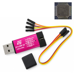 ST-LINK STLINK V2 APM32 programator SWD ARM kolor losowy pinout typ B